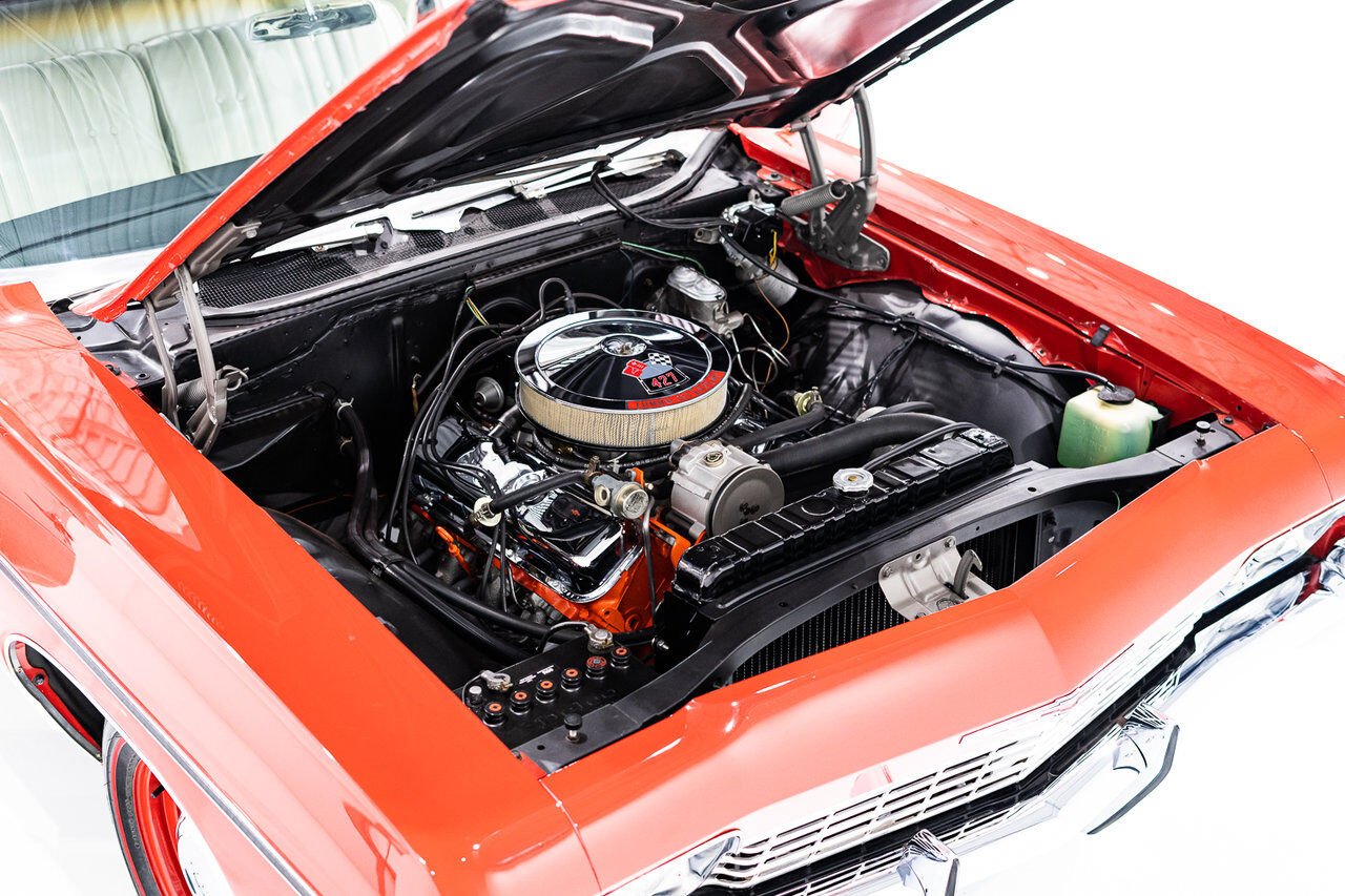 Chevrolet Impala Match N# L72 427/425 4spd 4.56gear Org Bill Of Sale | PRIX EN USD 1968 Rouge Montréal - photo #68