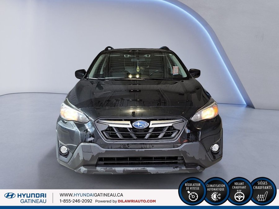 2021 Subaru Crosstrek Tourisme CVT *** 4 roue motrice , sieges chauffant , pneus d hiver *** Black