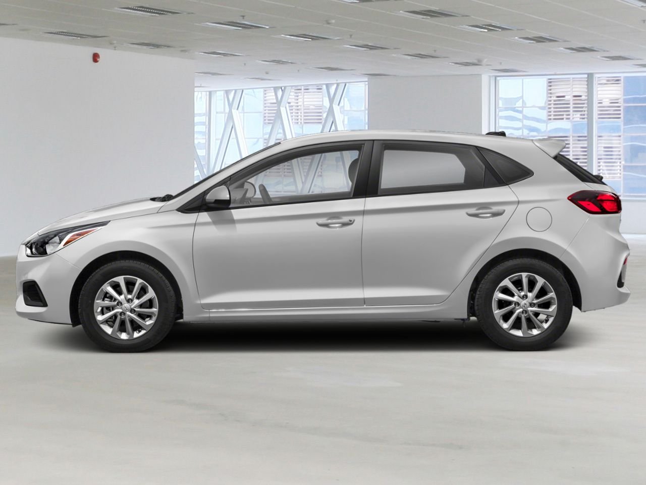2019 Hyundai Accent Preferred 5 portes BA Silver Gatineau - photo #2