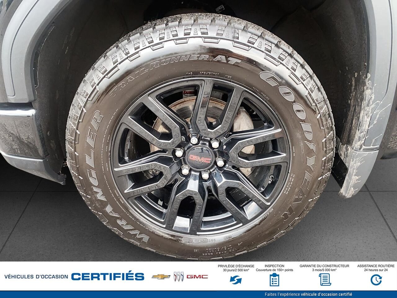 GMC SIERRA Elevation cabine multiplace 4RM 157 po 2024 Noir Montmagny - photo #6