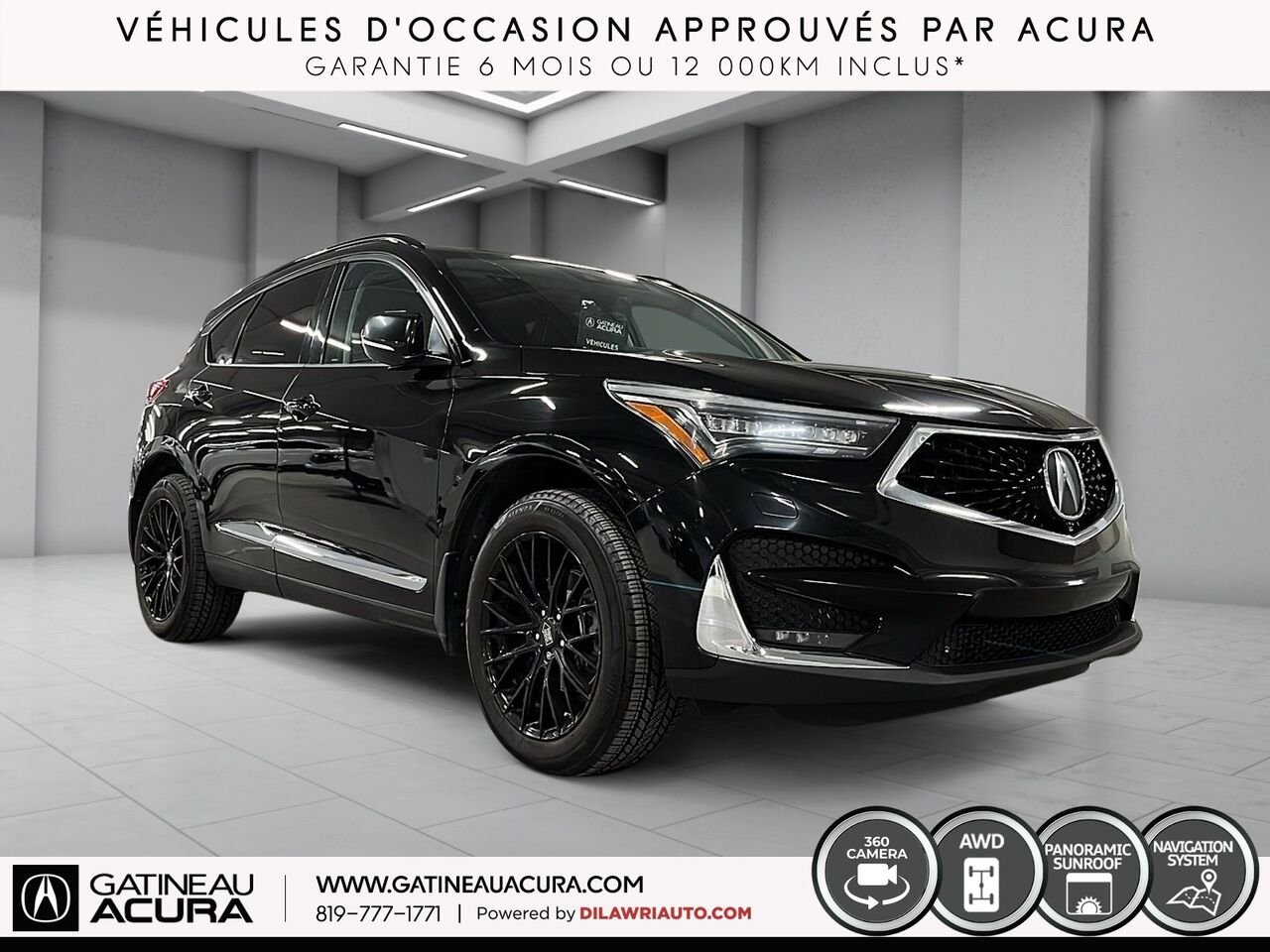 Acura RDX Platinum Élite SH-AWD 2020 Noir Gatineau - photo #12