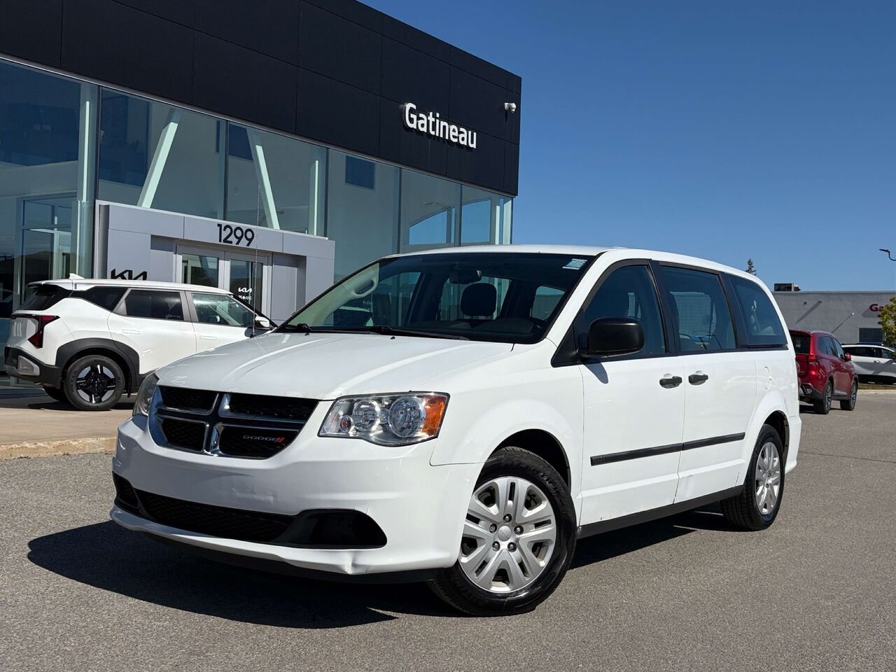 Dodge Grand Caravan 2016 Blanc Gatineau - photo #8