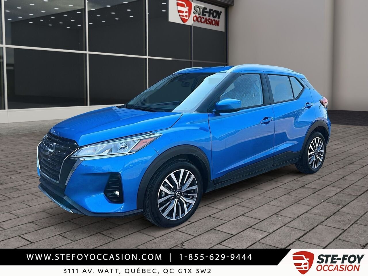 2024 Nissan Kicks SV TA Blue Québec - photo #3