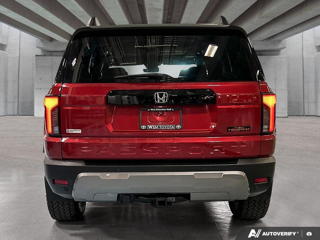 2026 Honda Passport 2601617A | TrailSport Touring, nearly new Red Edmonton - photo #4