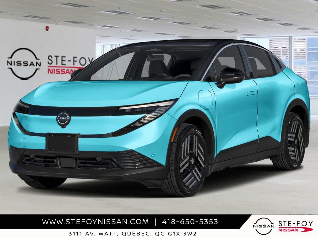 2027 NISSAN LEAF SV+ NOIR INTENSE-BLEU BRISE MARINE NACRÉ(YFG) Ste-Foy - photo #0