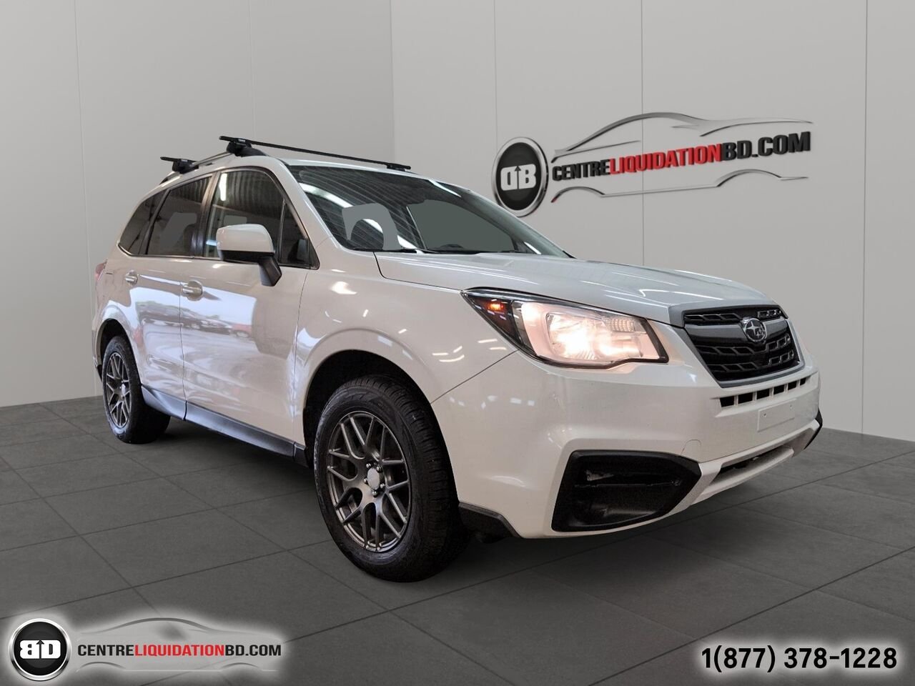Subaru Forester CONVENIENCE | BD0283 2018 Blanc Granby - photo #2