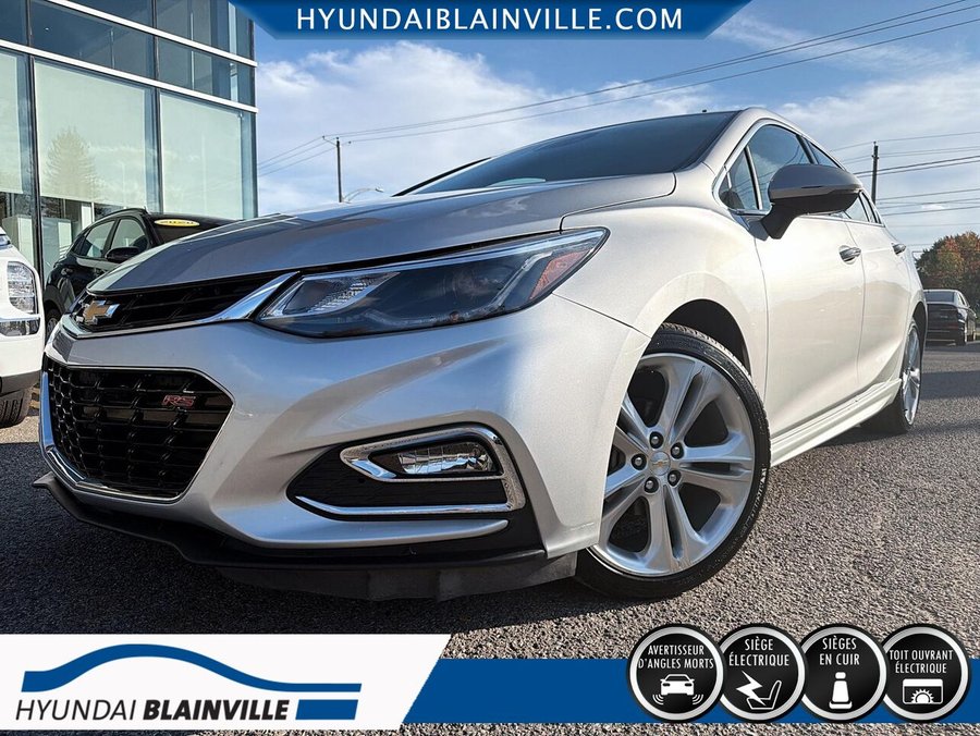 2018 Chevrolet Cruze Premier 1.4L à hayon 4 portes Silver