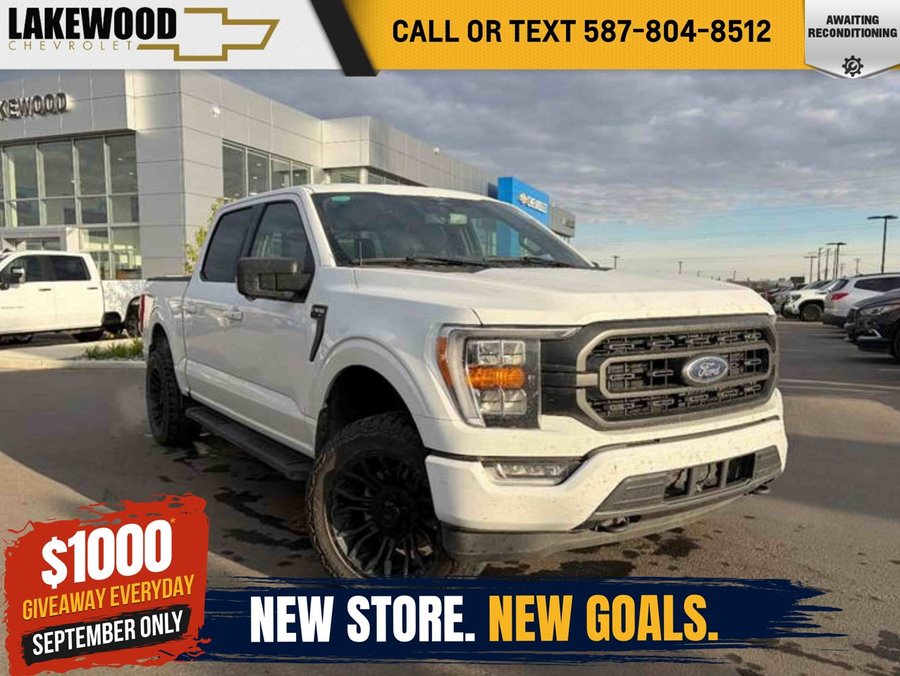 2023 Ford F-150 XLT FX4 Sport 302A 3.5L EcoBoost | 20in Armed Off-Road Wheels White