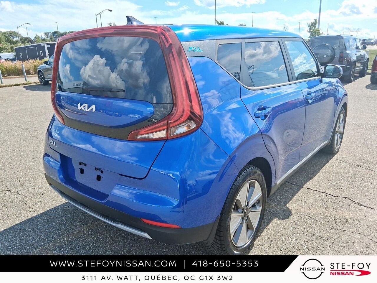 Kia Soul EV PREMIUM 2022 Bleu Ste-Foy - photo #1