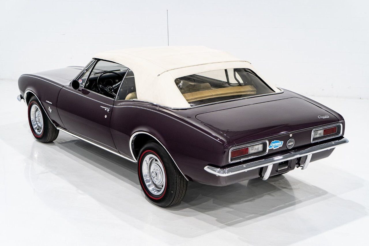 Chevrolet Camaro PRIX EN USD Convertible Beautifully presented from former Restoration 1967 mauve Montréal - photo #59