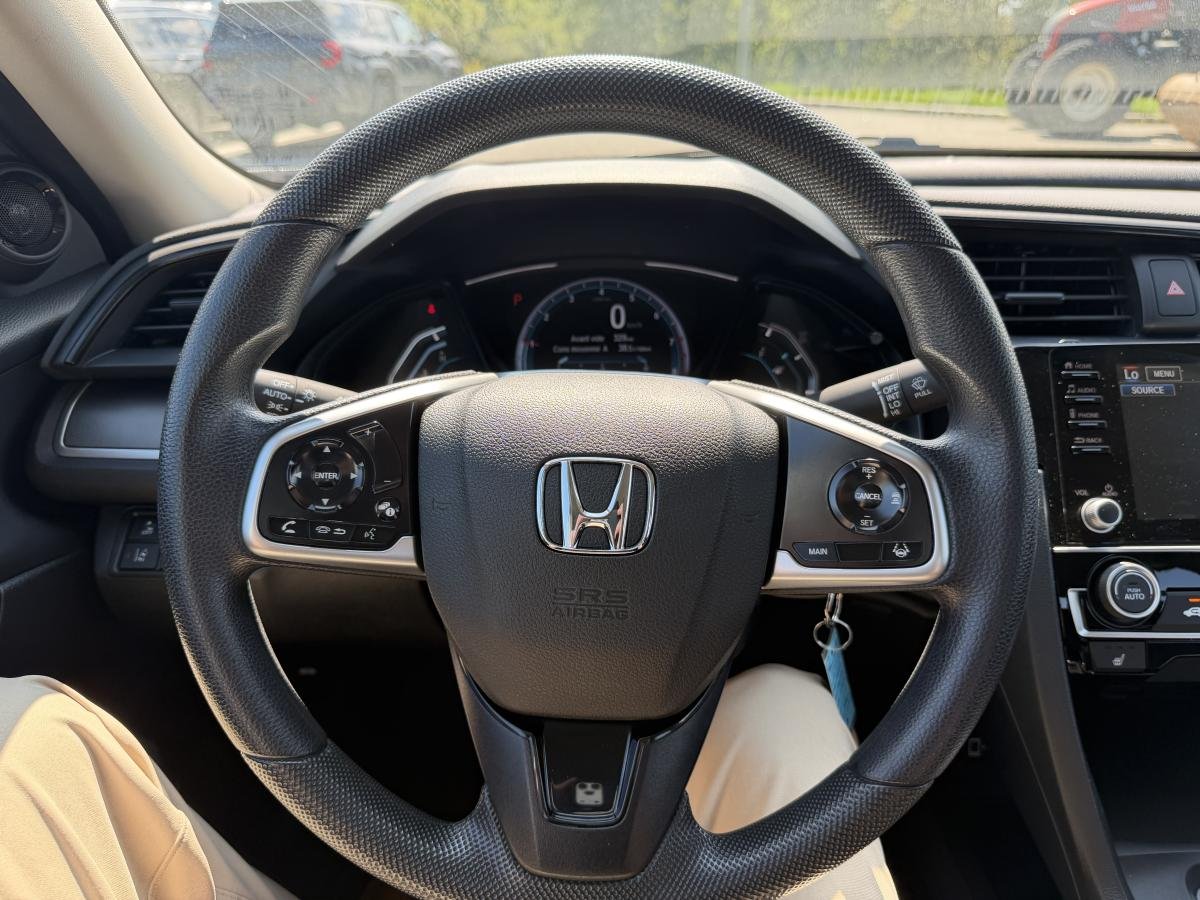 2020 Honda Civic White  - photo #16