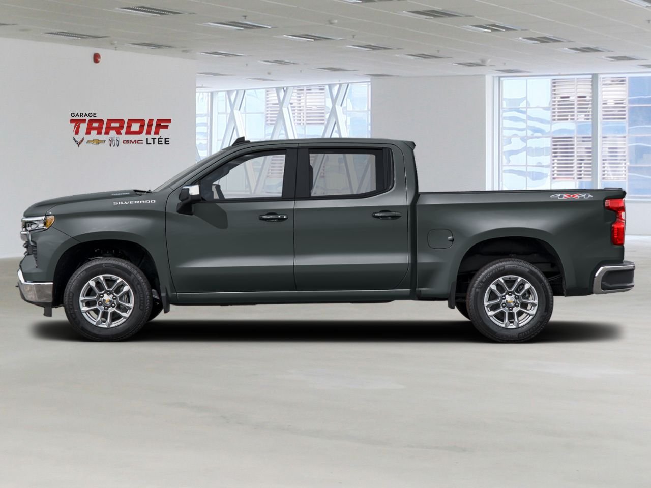 2026 CHEVROLET Silverado 1500 LT cabine multiplace 4RM 147 po Cypress Grey Amos - photo #2