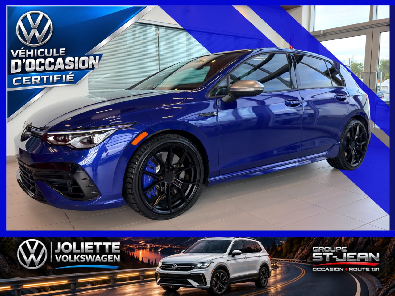 2024 Volkswagen Golf R Blue Notre-Dame-des-Prairies - photo #0
