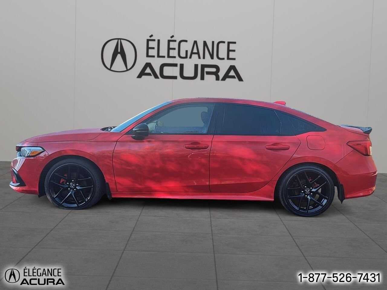 2022 Honda Civic Berline Sport CVT | A8935 Red Granby - photo #7