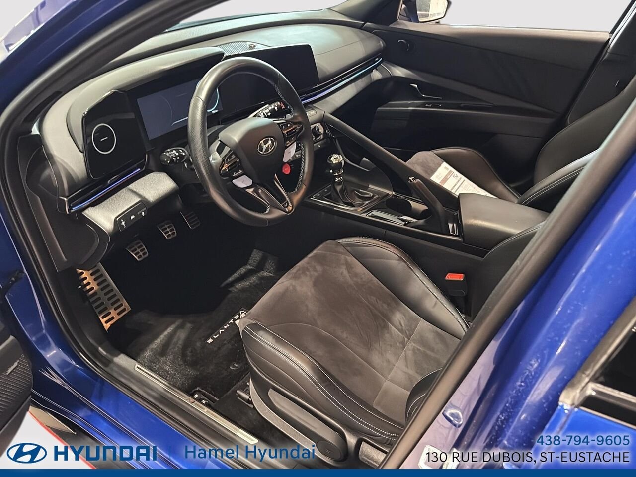 Hyundai Elantra N 2023 Bleu Saint-Eustache - photo #7