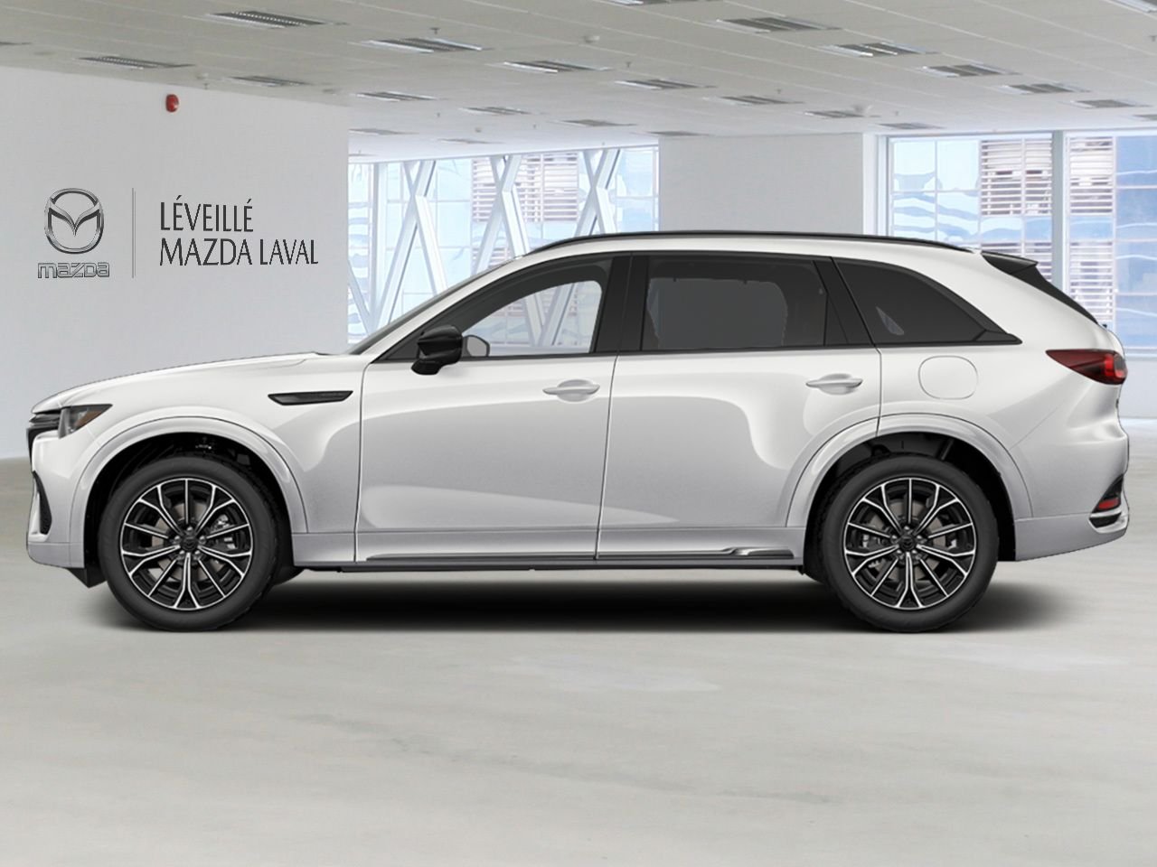 2026 Mazda CX-70 PHEV Signature TI Rhodium White Metallic Laval - photo #1