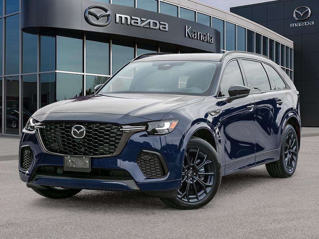 2026 Mazda CX-70 MHEV GT AWD Bleu cristal foncé mica Ottawa & Gatineau - photo #0