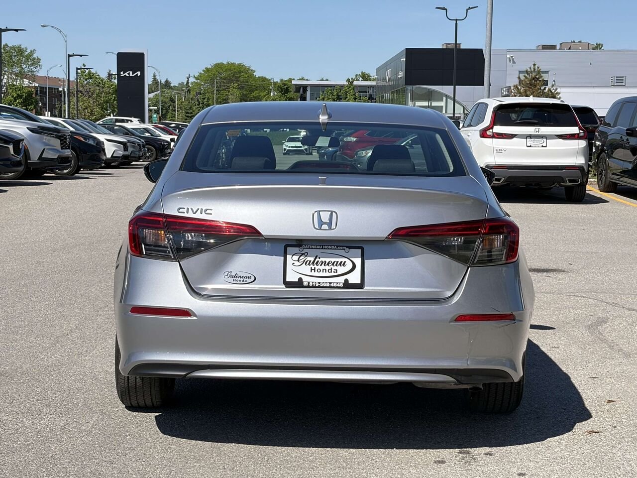 Honda Civic EX 2024 Argent Gatineau - photo #4