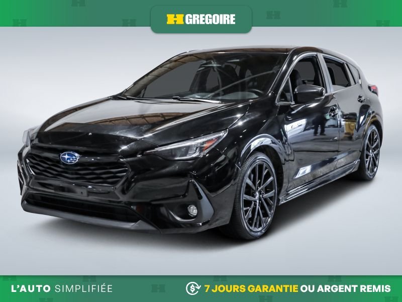 Subaru Impreza RS AWD AUTO AC TOIT MAGS CAM RECULE BLUETOOTH 2024 Noir