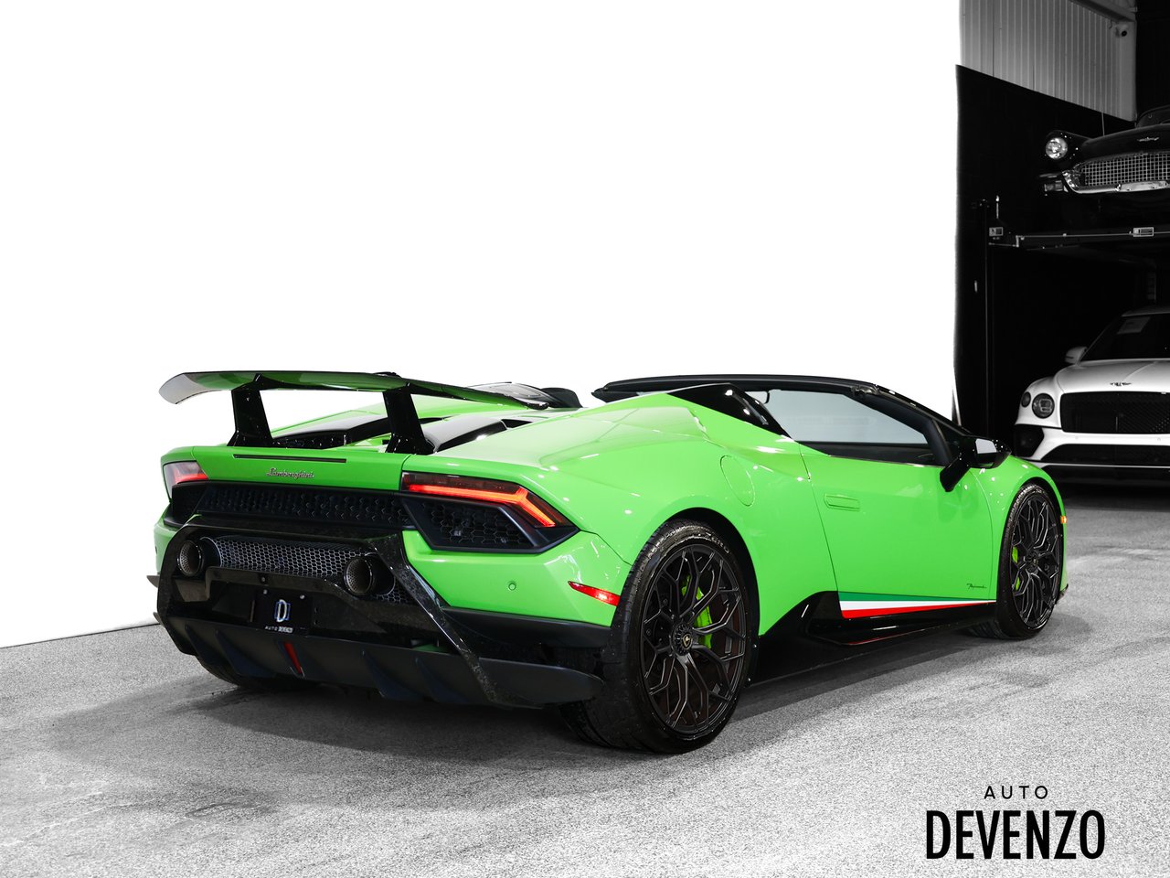 Lamborghini Huracan 2018 Vert Saint-Eustache - photo #4