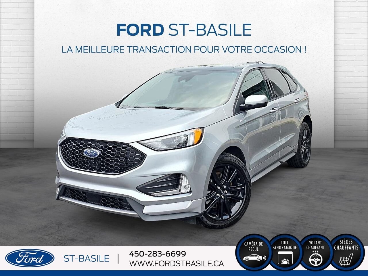 2024 Ford Edge Silver Saint-Basile-le-Grand - photo #0