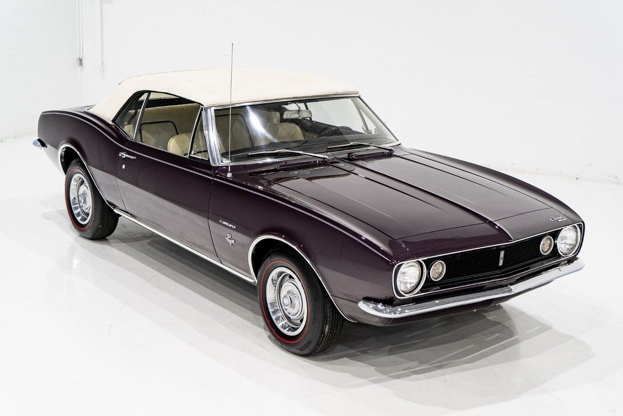 Chevrolet Camaro PRIX EN USD Convertible Beautifully presented from former Restoration 1967 mauve Montréal - photo #31