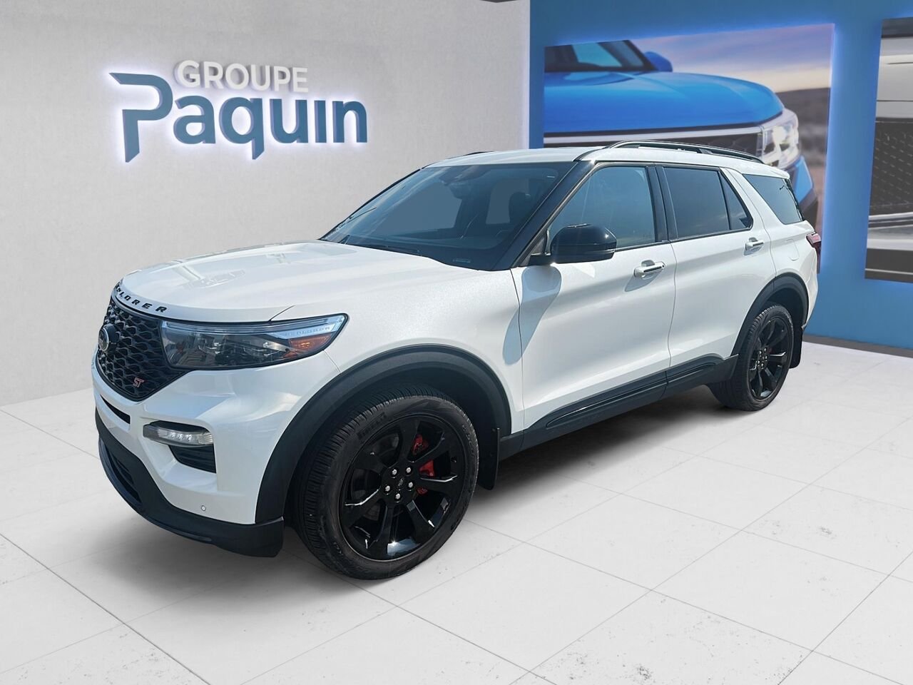 2024 Ford Explorer White Rouyn-Noranda - photo #0