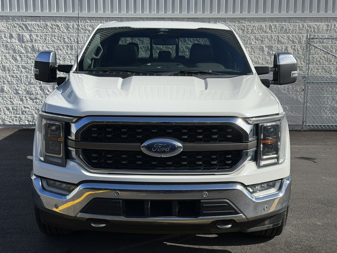 Ford F-150 King Ranch SuperCrew 4X4 2022 Blanc Laval - photo #3