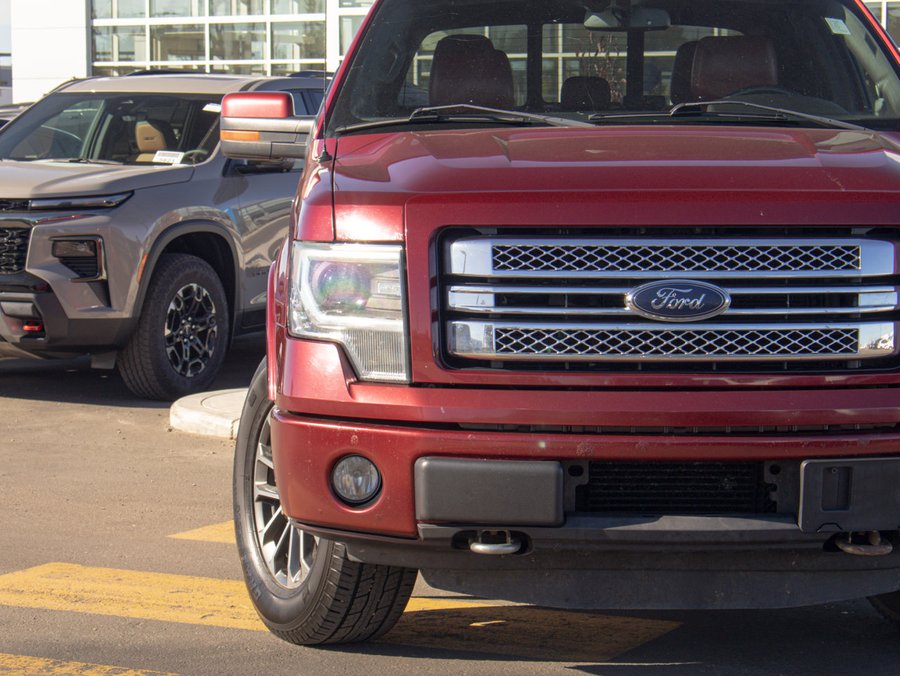 2013 Ford F-150 Limited 900A 3.5L EcoBoost | Power Sunroof Tinted Ruby Red