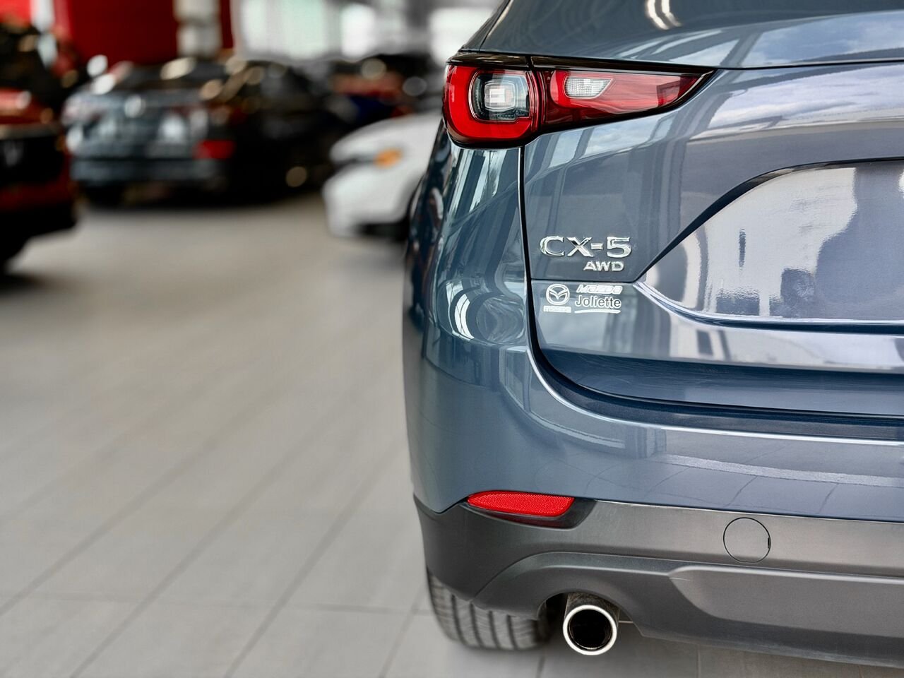 Mazda CX-5 2022 Gris Notre-Dame-des-Prairies - photo #9