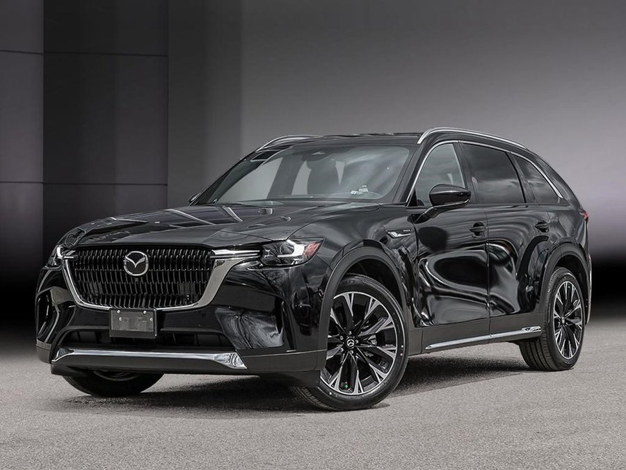 Mazda CX-90 hybride rechargeable GT 2026 Noir de jais mica
