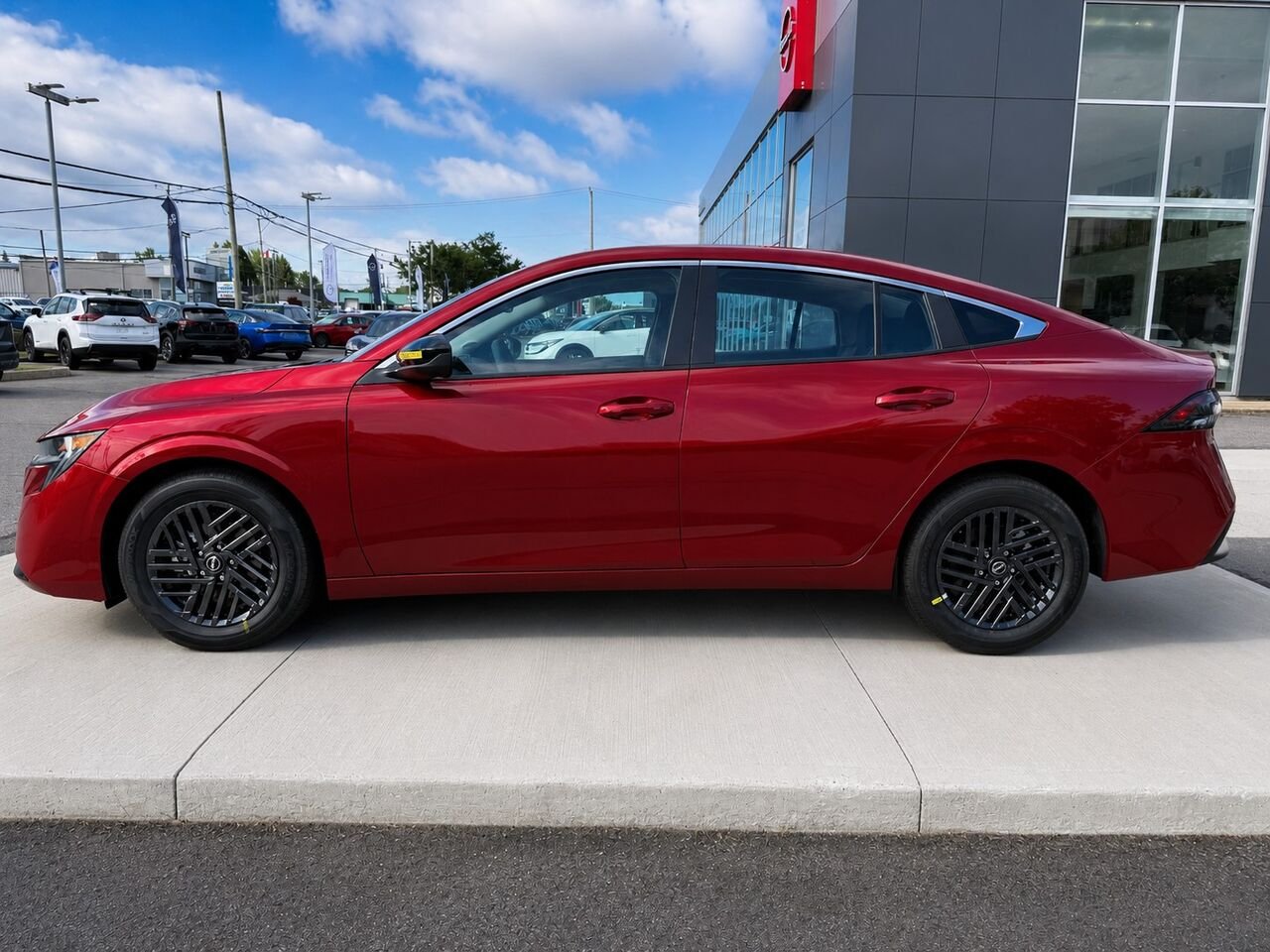 NISSAN Sentra SENTRA SV 2026 Teinte braise écarlate Châteauguay - photo #1