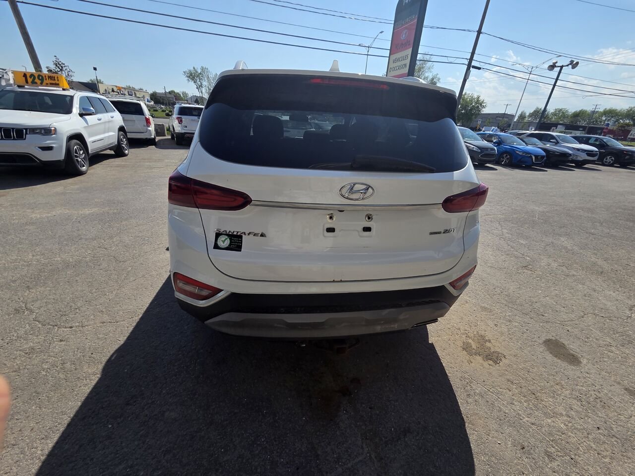 Hyundai Santa Fe 2019 Blanc Longueuil, - photo #4
