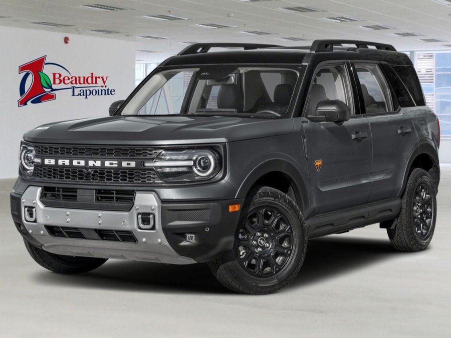 Ford Bronco Sport Badlands 4x4 2026 Gris carbonisé métallisé