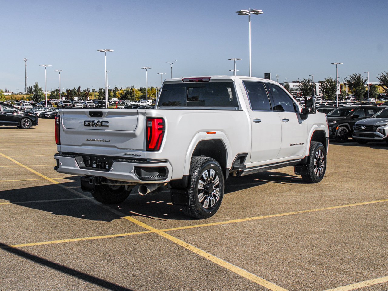 2024 GMC Sierra 3500HD 4WD Crew Cab 159 Denali White Sherwood Park - photo #8