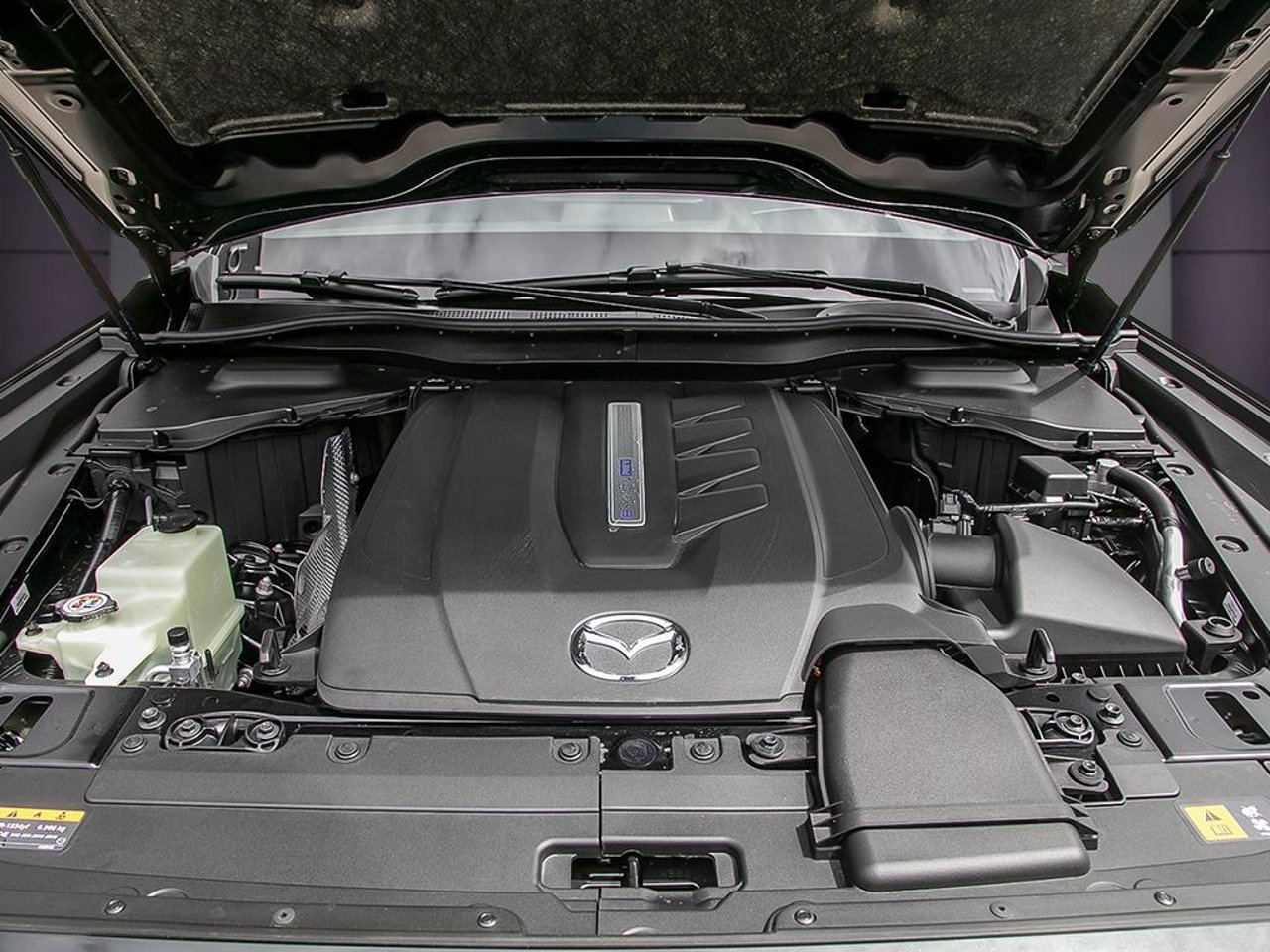 Mazda CX-90 hybride rechargeable JM3KKDHA0T1366182 2026 Noir de jais mica Mirabel - photo #5