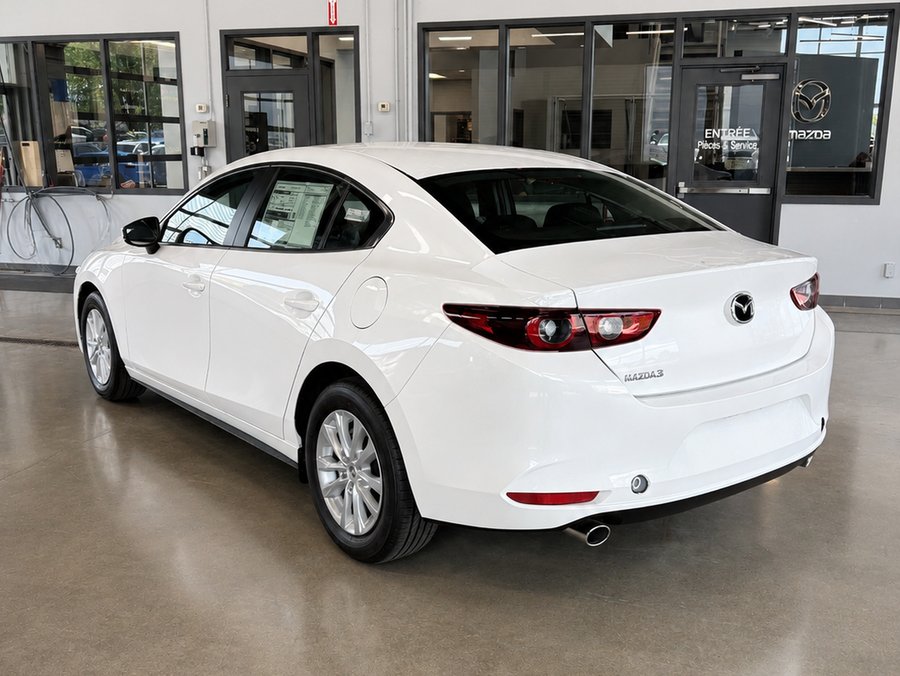 2026 MAZDA Mazda3 GX TA Snowflake White Pearl