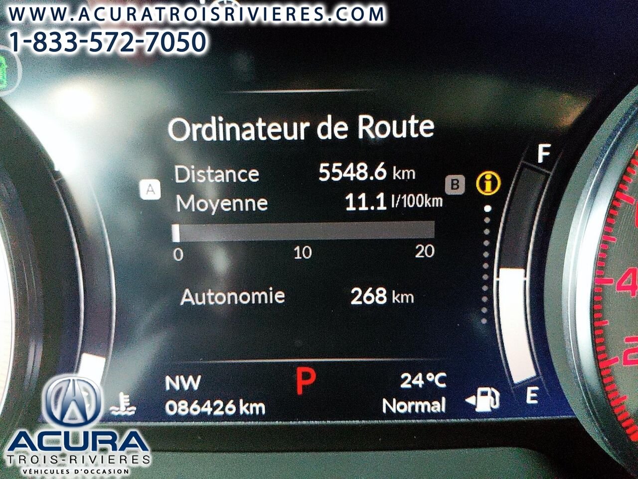 2023 Acura RDX A-SPEC SH AWD Black Trois-Rivières - photo #23