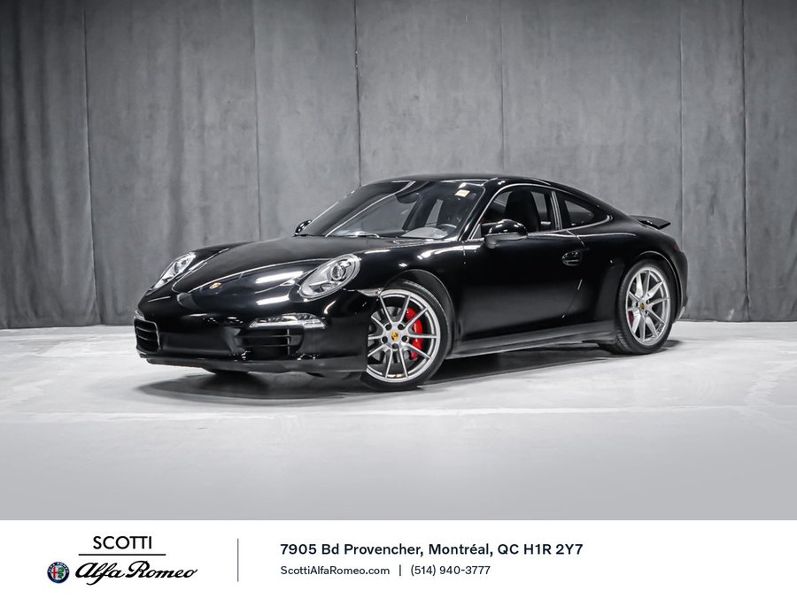 2016 Porsche 911 Carrera 4S Black