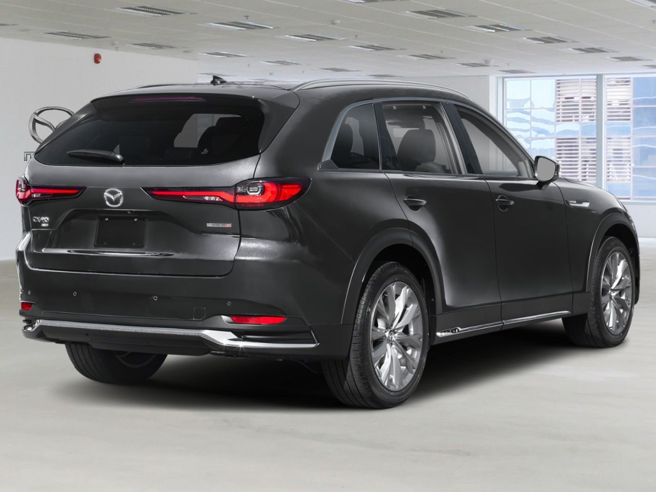 2025 Mazda CX-90 MHEV Machine Grey Metallic Rouyn-Noranda - photo #2