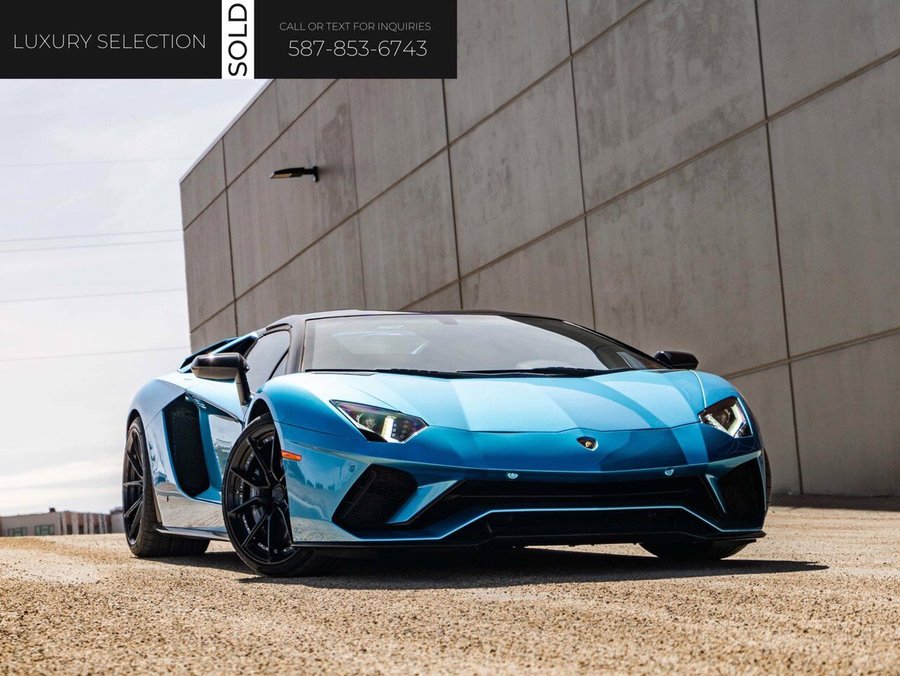 2019 Lamborghini Aventador 2019 Blue