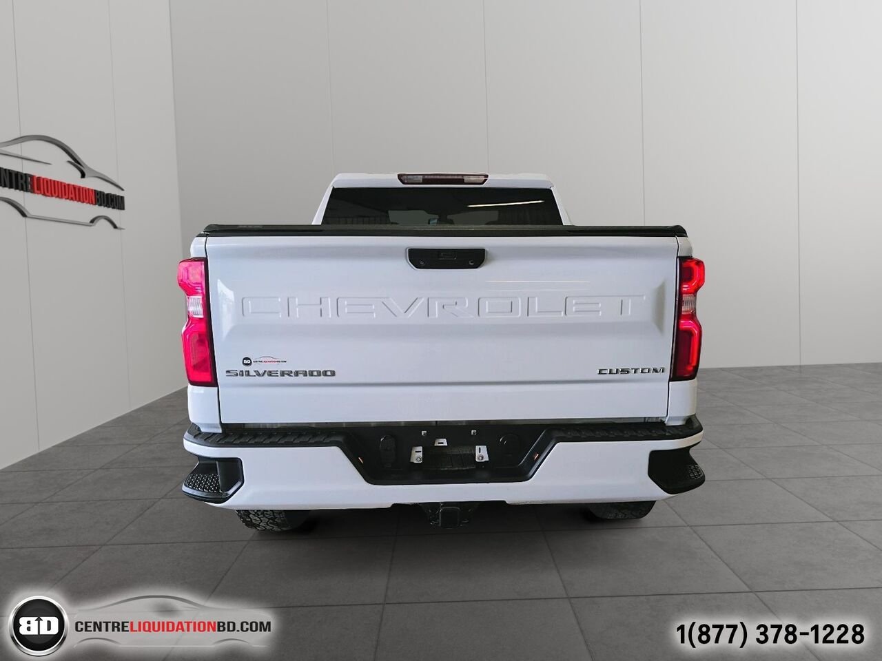 Chevrolet Silverado 1500 LTD CUSTOM CREW CAB 2.7L TURBO 4X4 BOITE 6.5P | A8660A 2022 Blanc Granby - photo #6