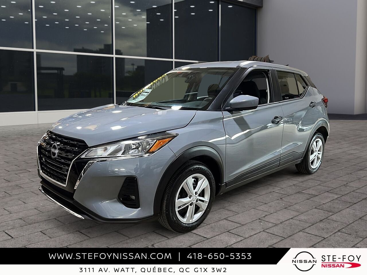 Nissan Kicks S TA 2024 Gris Ste-Foy - photo #0