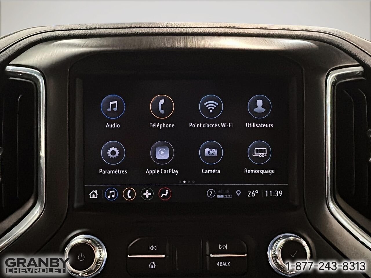 2021 GMC Sierra 1500 AT4 CREWCAB BOITE 6.6 MOTEUR 3.0L DIESEL | 26-0833A Black Granby - photo #23