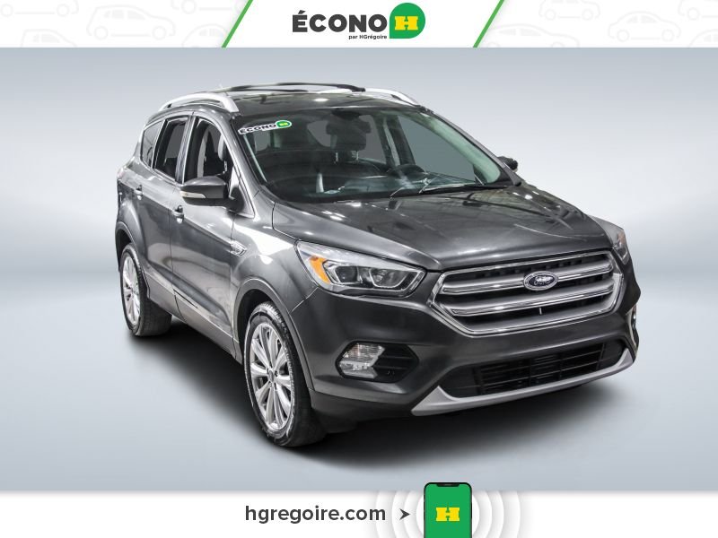 2017 Ford Escape TITANIUM CUIR NAV GR ELECT MAGS Grey