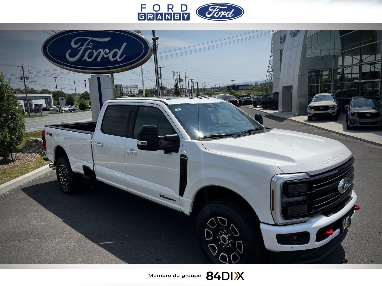 Ford Super Duty F-250 SRW 2025 Blanc Granby - photo #1