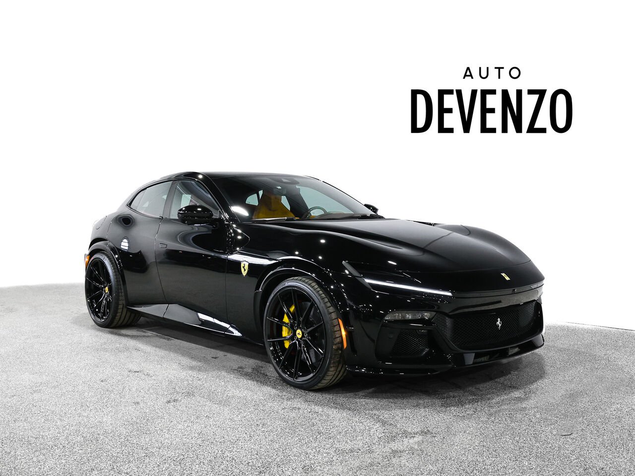 2026 Ferrari Purosangue V12 725HP *** FULL CAR SATIN PPF *** Black Saint-Eustache - photo #2
