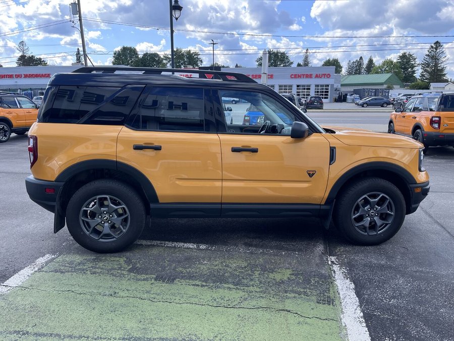 2022 Ford Bronco Sport Badlands 4x4 Cyber Orange Metallic Tri-Coat