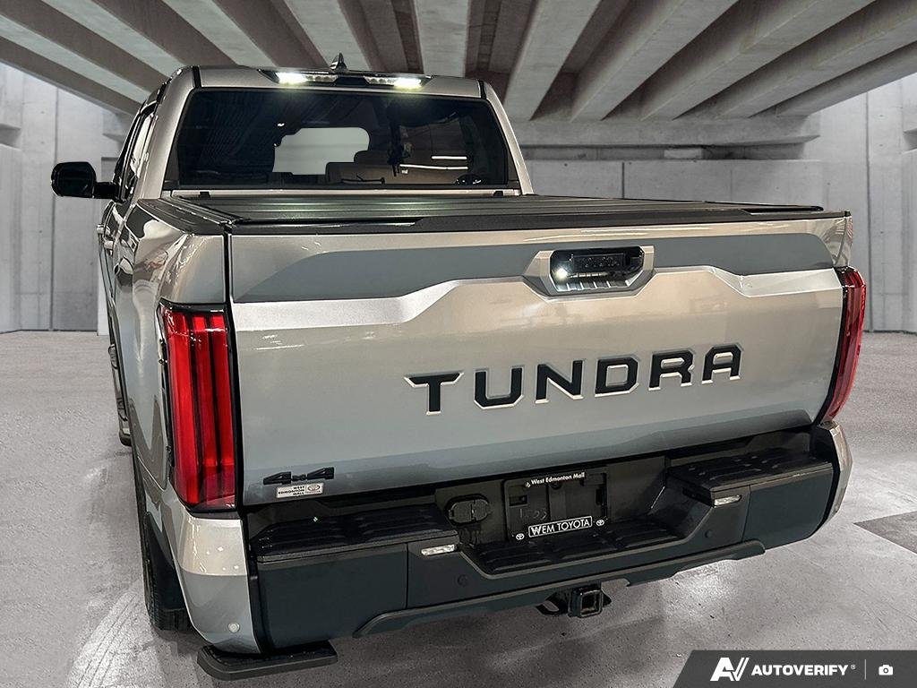 2025 Toyota Tundra S2500032 | Limited, former demo, loaded with accessories! Silver Edmonton - photo #10