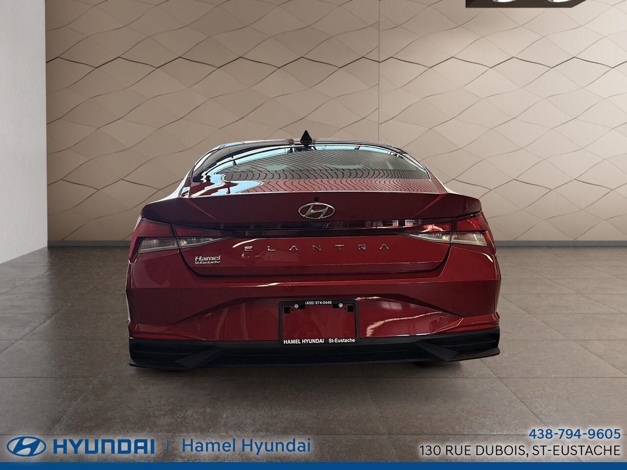 2021 Hyundai Elantra Red Saint-Eustache - photo #3